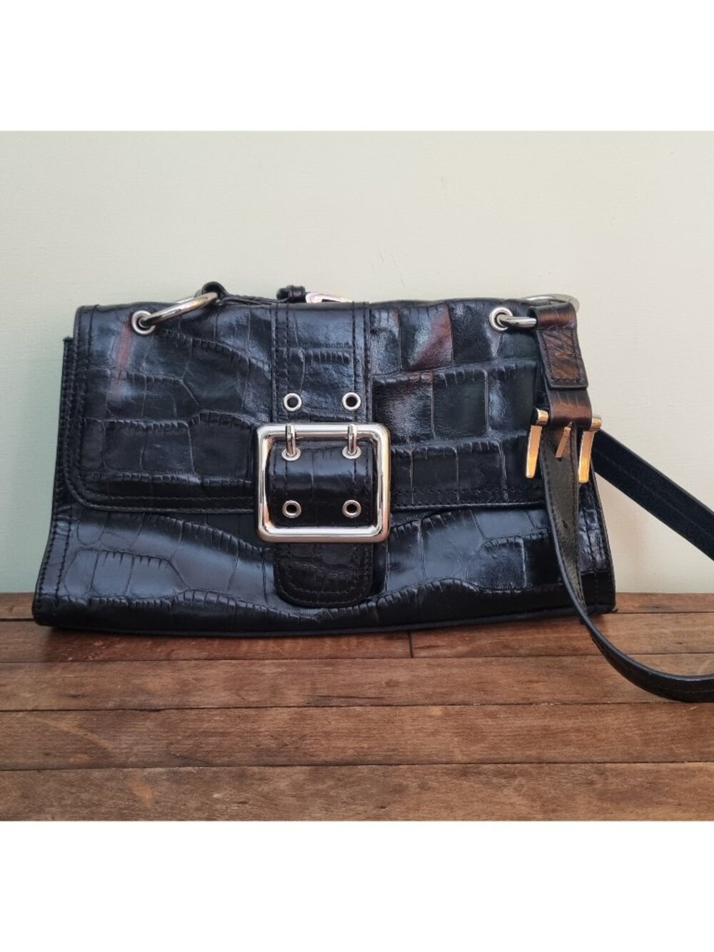 Black handbag